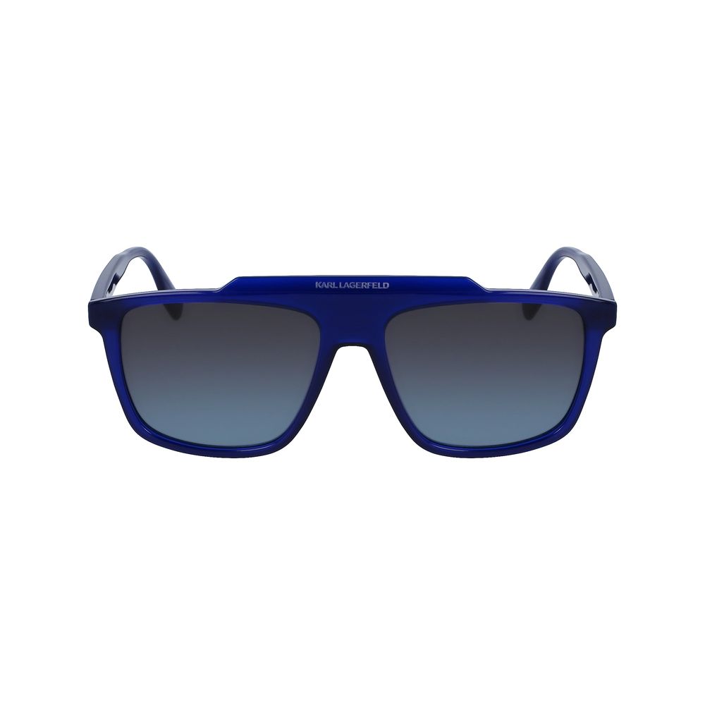 Karl Lagerfeld Blue Injected Sunglasses | Regal Royce