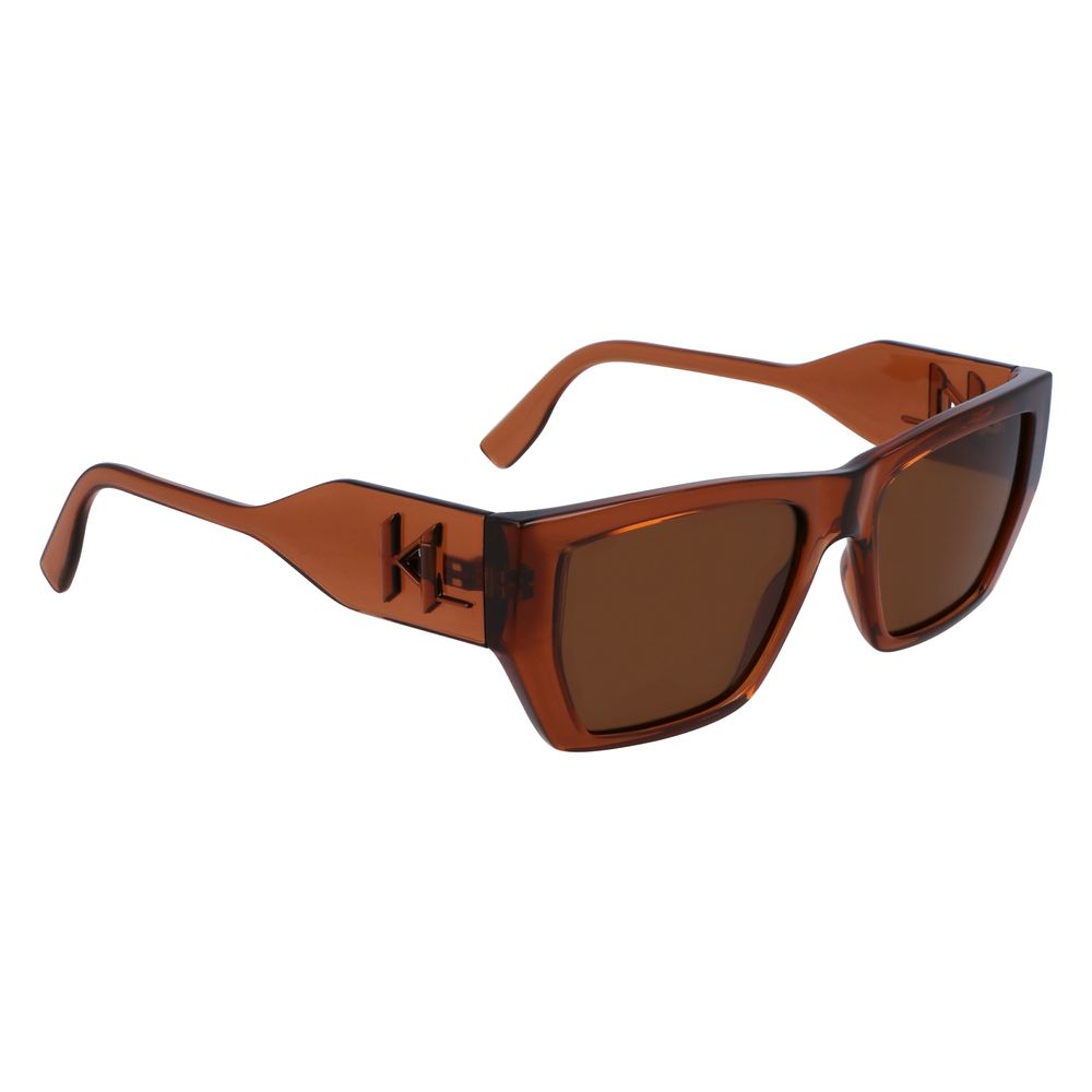 Karl Lagerfeld Brown Injected Sunglasses | Regal Royce