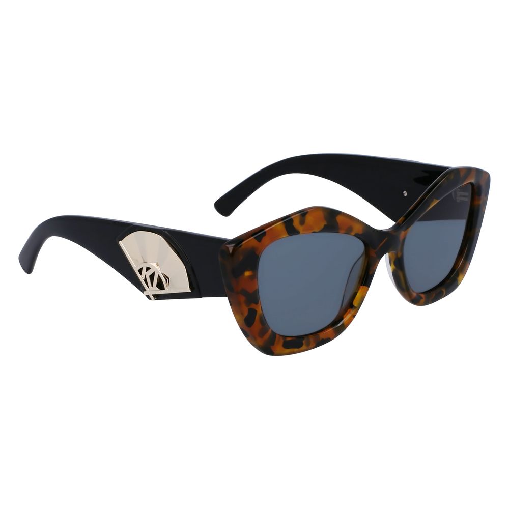 Karl Lagerfeld Brown Acetate Sunglasses | Regal Royce