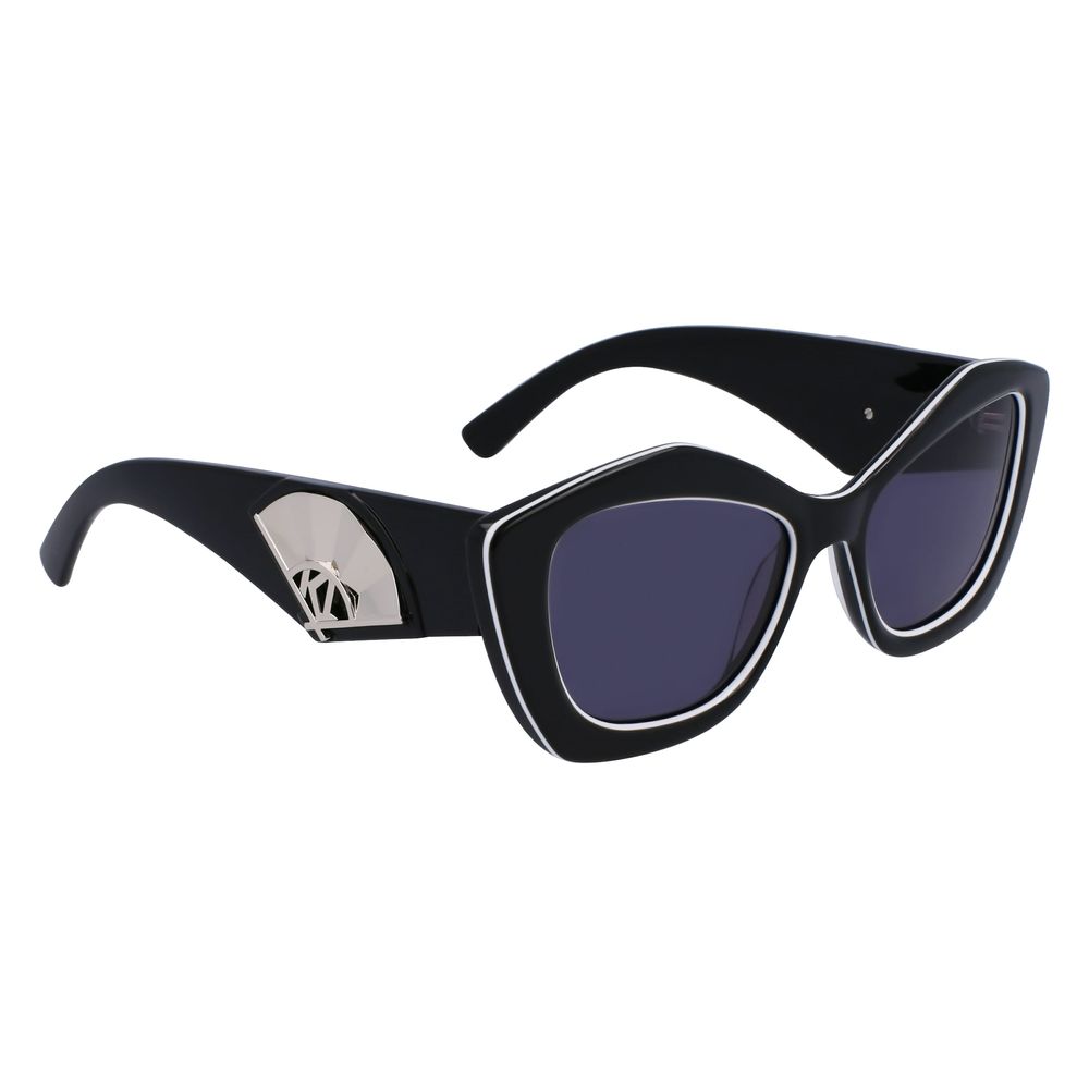 Karl Lagerfeld Black Acetate Sunglasses | Regal Royce