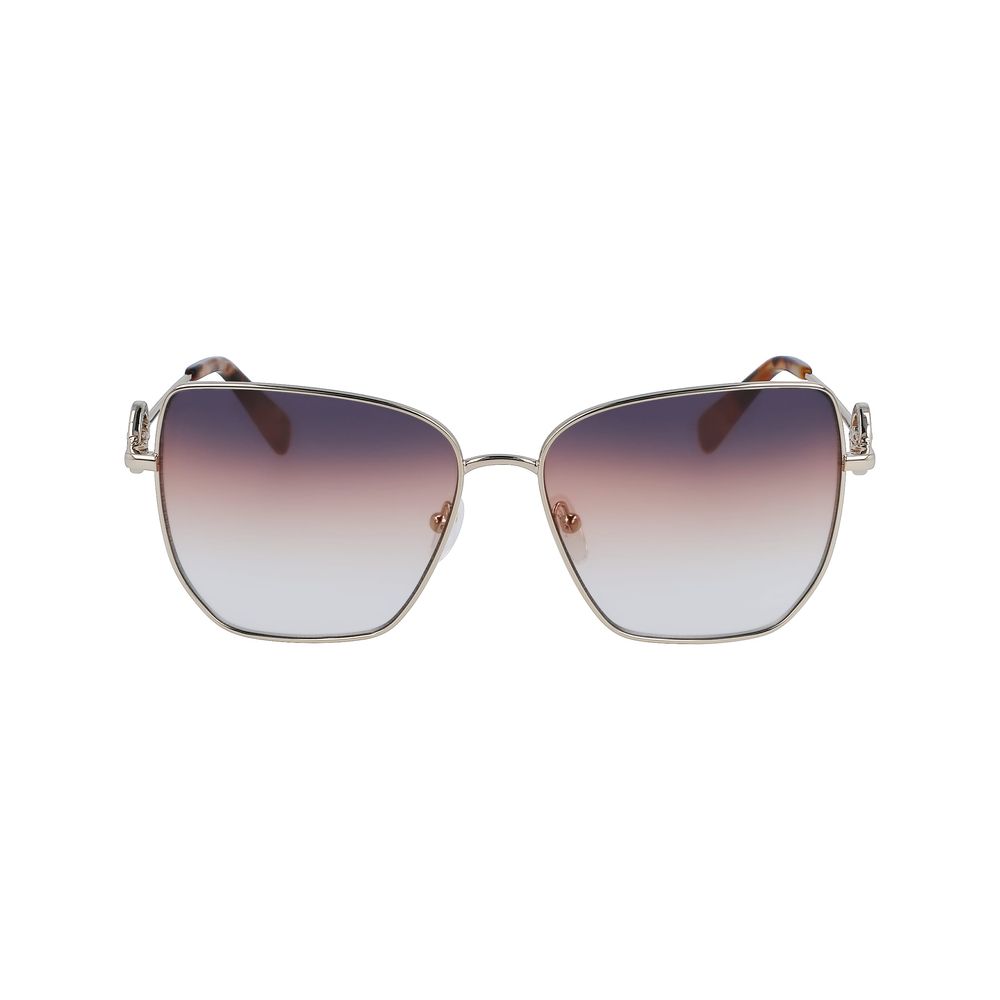 Longchamp Gold Metal Sunglasses | Regal Royce