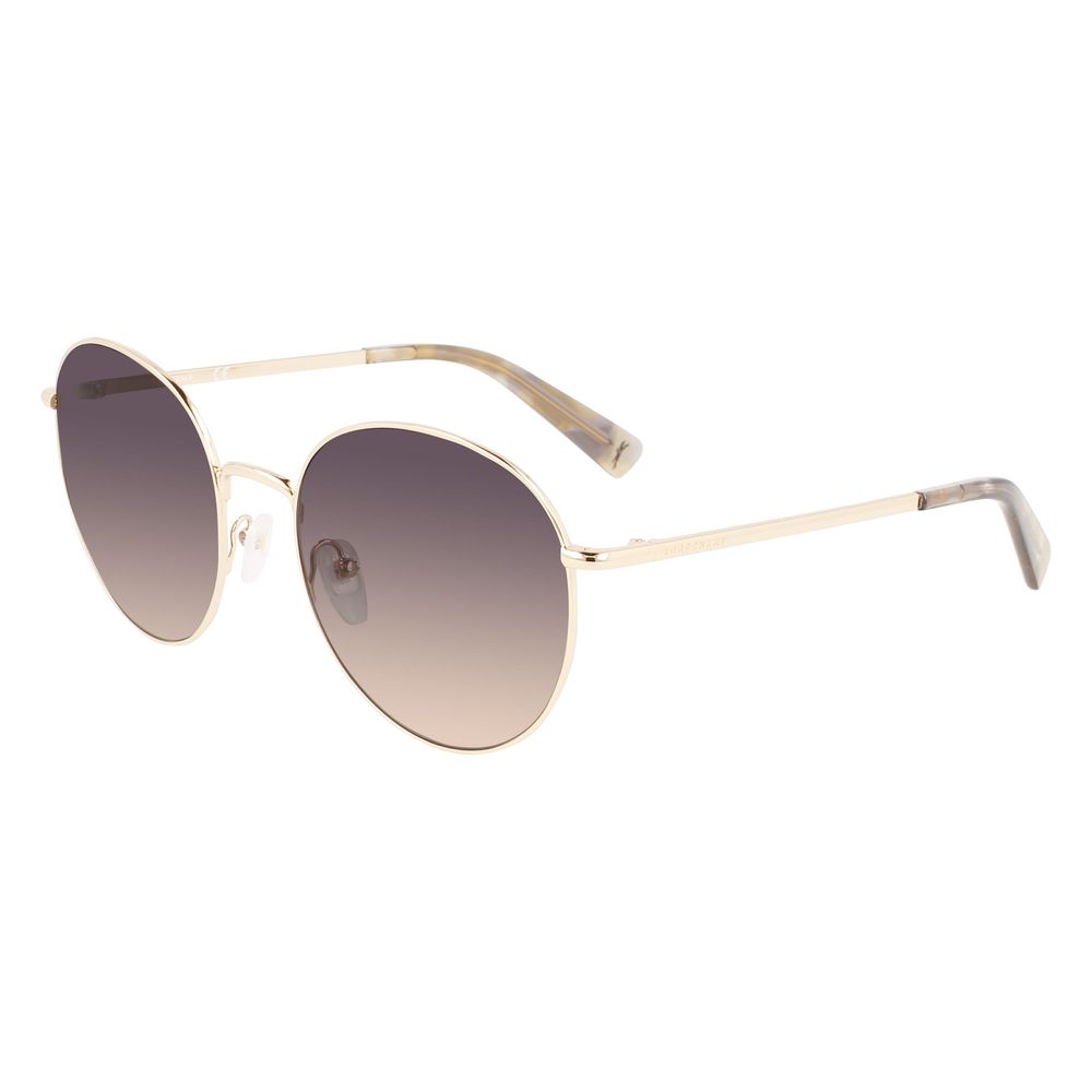 Longchamp Gold Metal Sunglasses | Regal Royce
