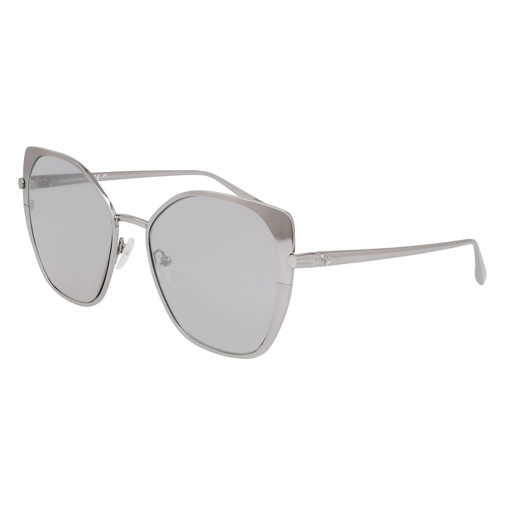 Longchamp Gray Metal Sunglasses | Regal Royce