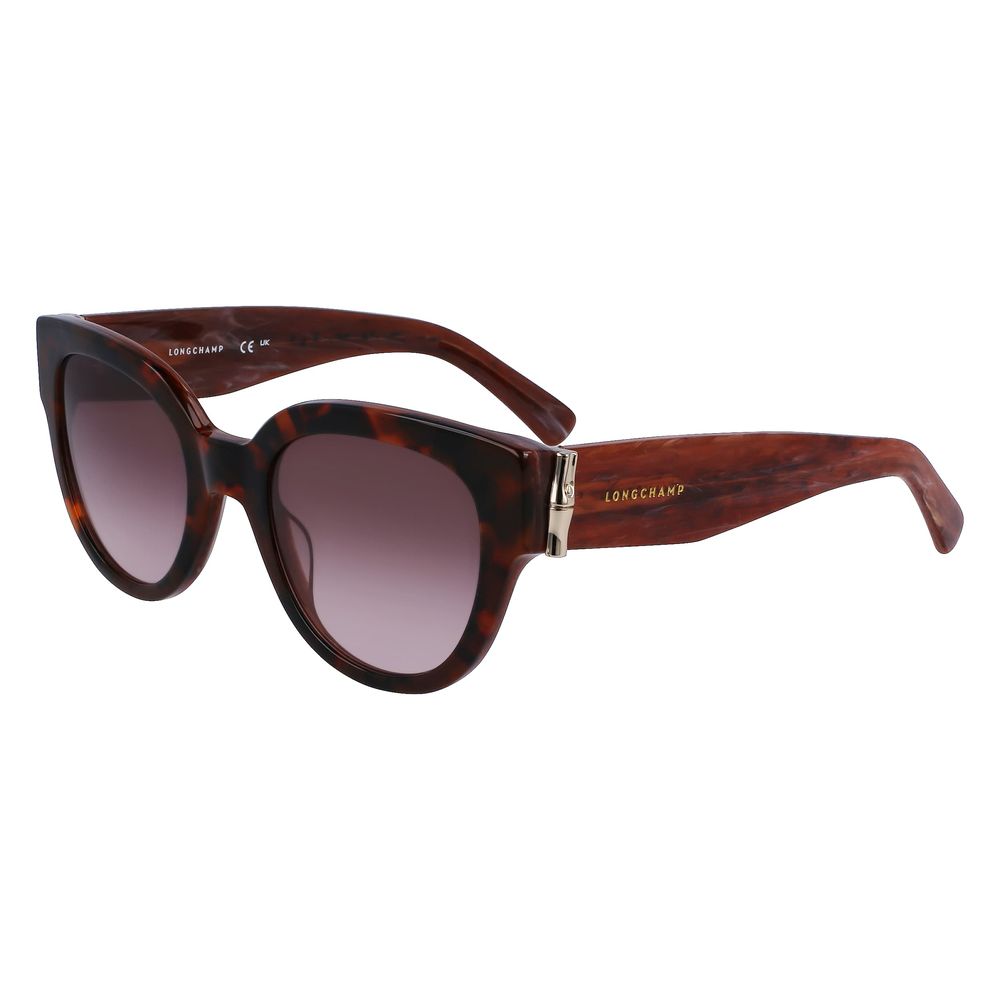 Longchamp Brown Acetate Sunglasses | Regal Royce