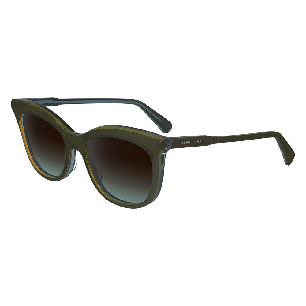 Longchamp Green Acetate Sunglasses | Regal Royce