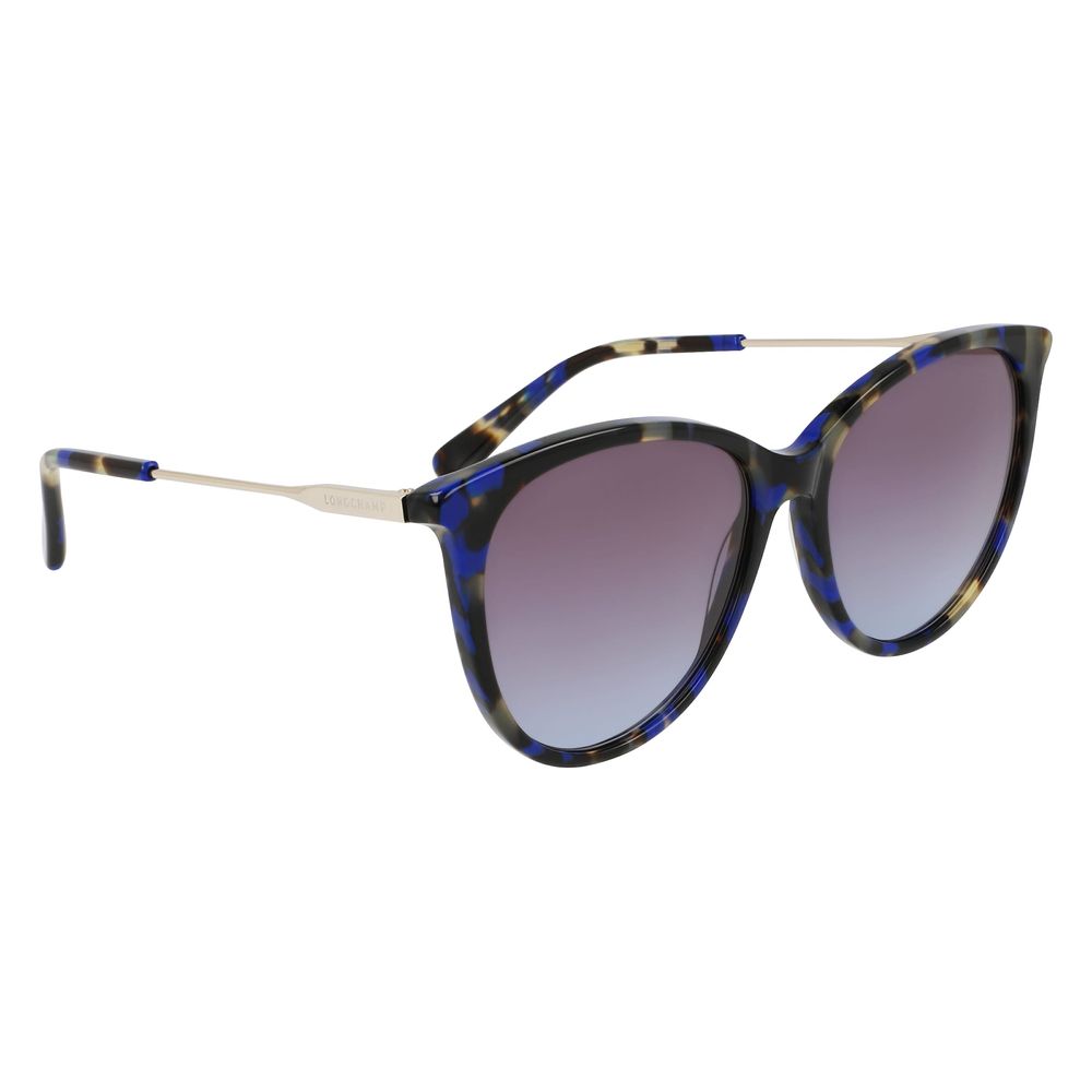 Longchamp Blue Acetate Sunglasses | Regal Royce