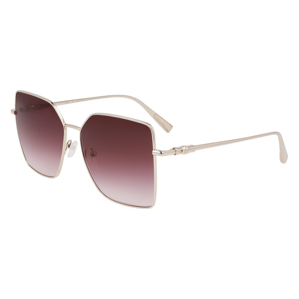 Longchamp Gold Metal Sunglasses | Regal Royce