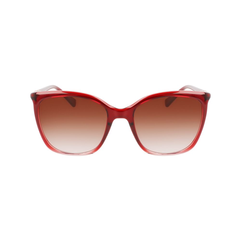 Longchamp Red Injected Sunglasses | Regal Royce