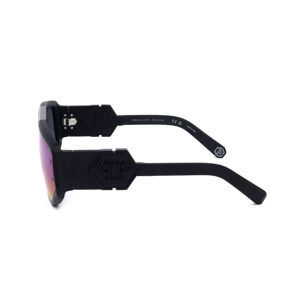 Philipp Plein Black Acetate Sunglasses | Regal Royce