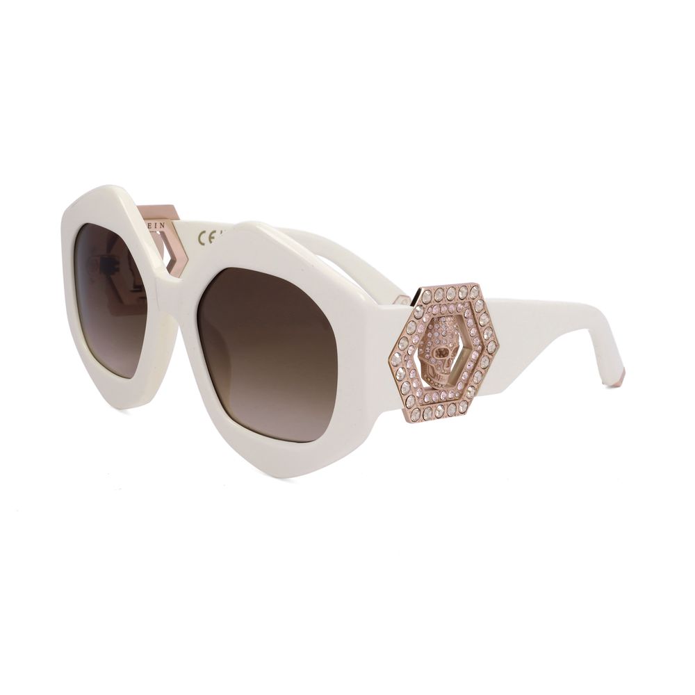 Philipp Plein White Acetate Sunglasses | Regal Royce