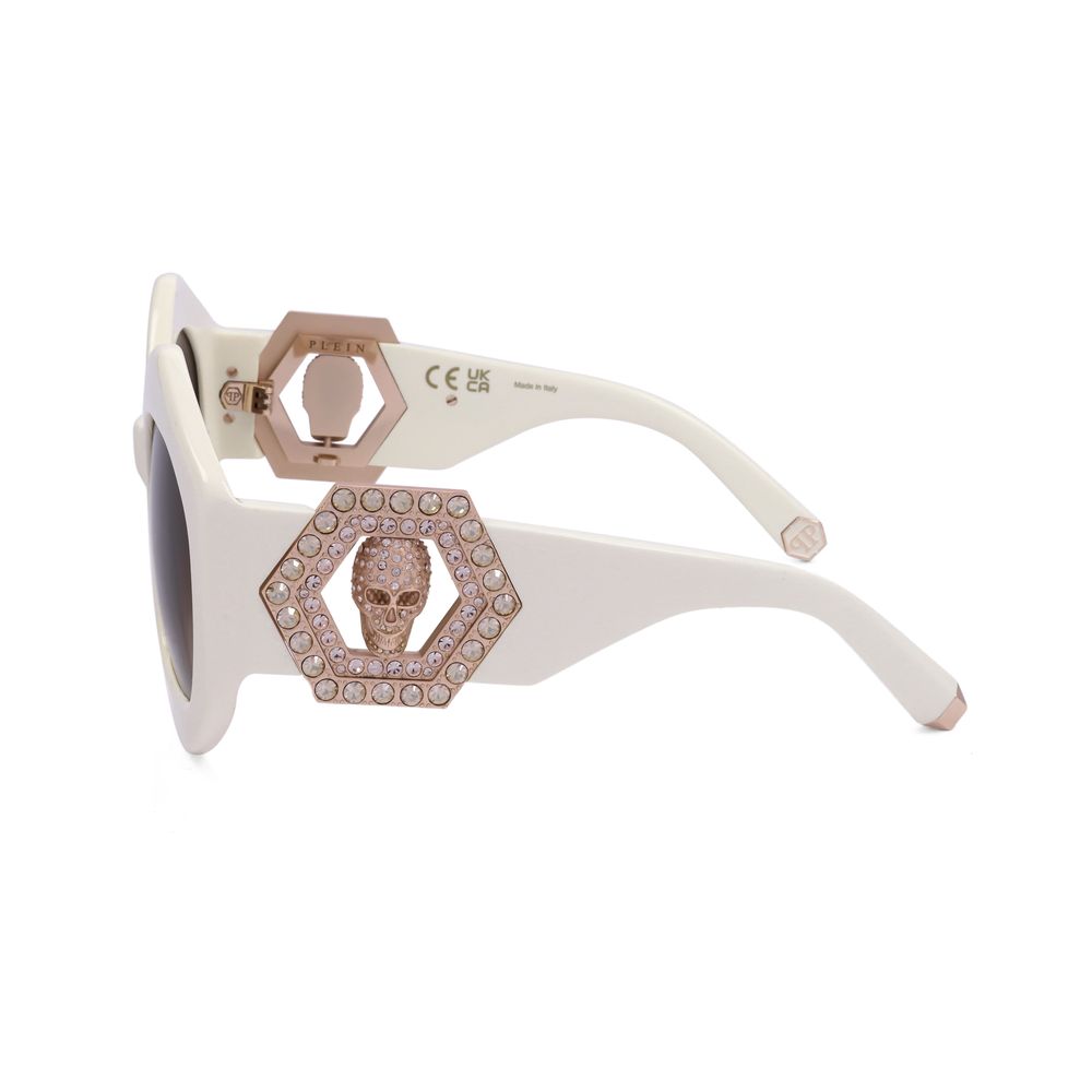 Philipp Plein White Acetate Sunglasses | Regal Royce