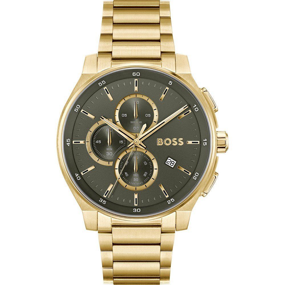 Hugo Boss Gold Stainless Steel Dress Watch | Regal Royce