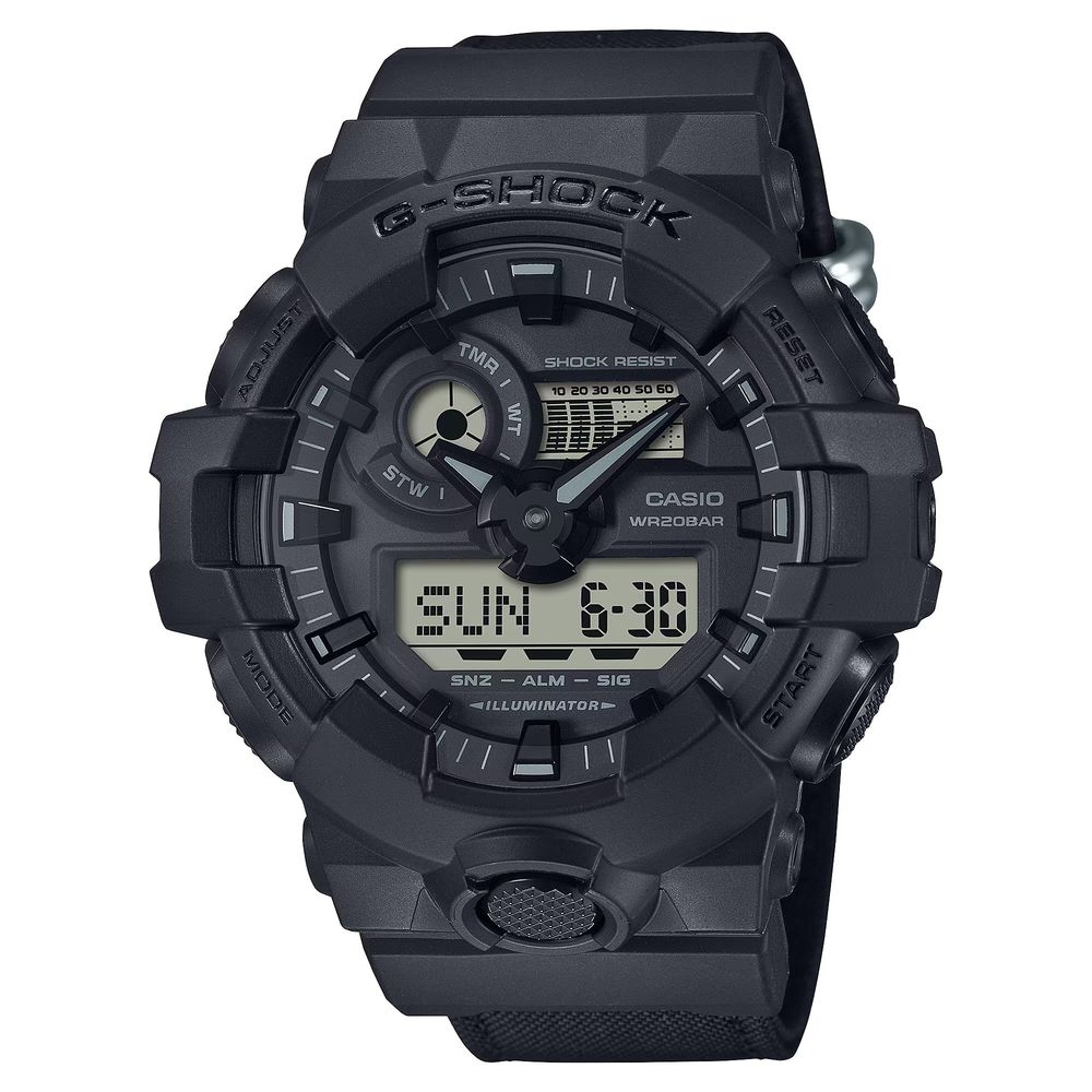 Casio Black Resin Sport Watch | Regal Royce