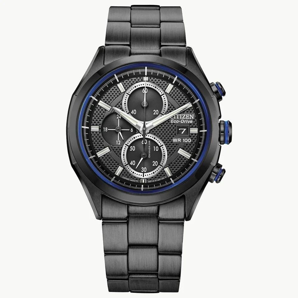 Citizen Black Stainless Steel Sport Watch | Regal Royce