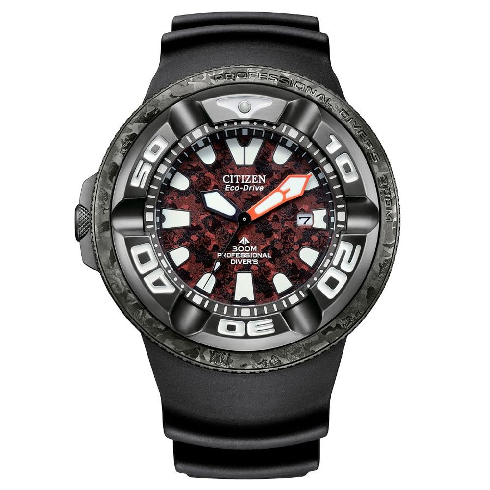 Citizen Black Rubber Sport Watch | Regal Royce