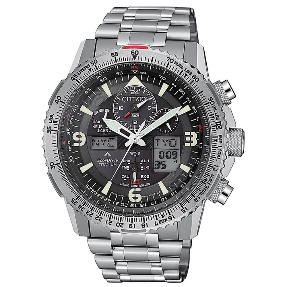 Citizen Gray Titanium Digital Watch | Regal Royce