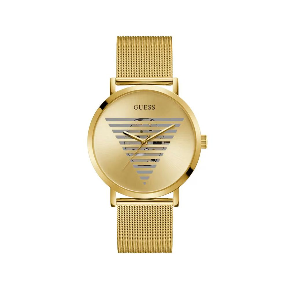 Guess Gold Stainless Steel Dress Watch | Regal Royce