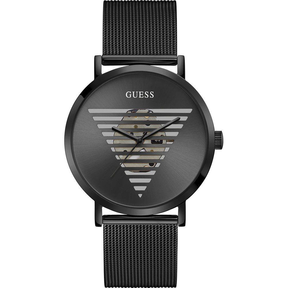 Guess Black Stainless Steel Dress Watch | Regal Royce