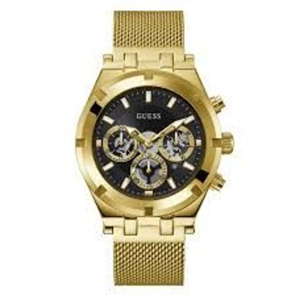 Guess Gold Stainless Steel Dress Watch | Regal Royce