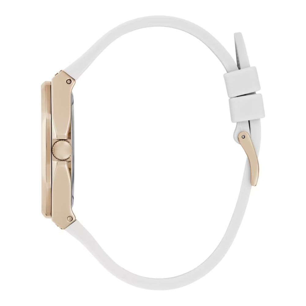 Guess White Synthetic Dress Watch | Regal Royce
