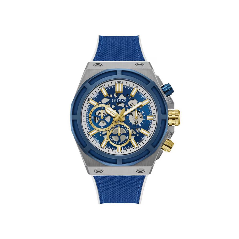 Guess Blue Synthetic Sport Watch | Regal Royce