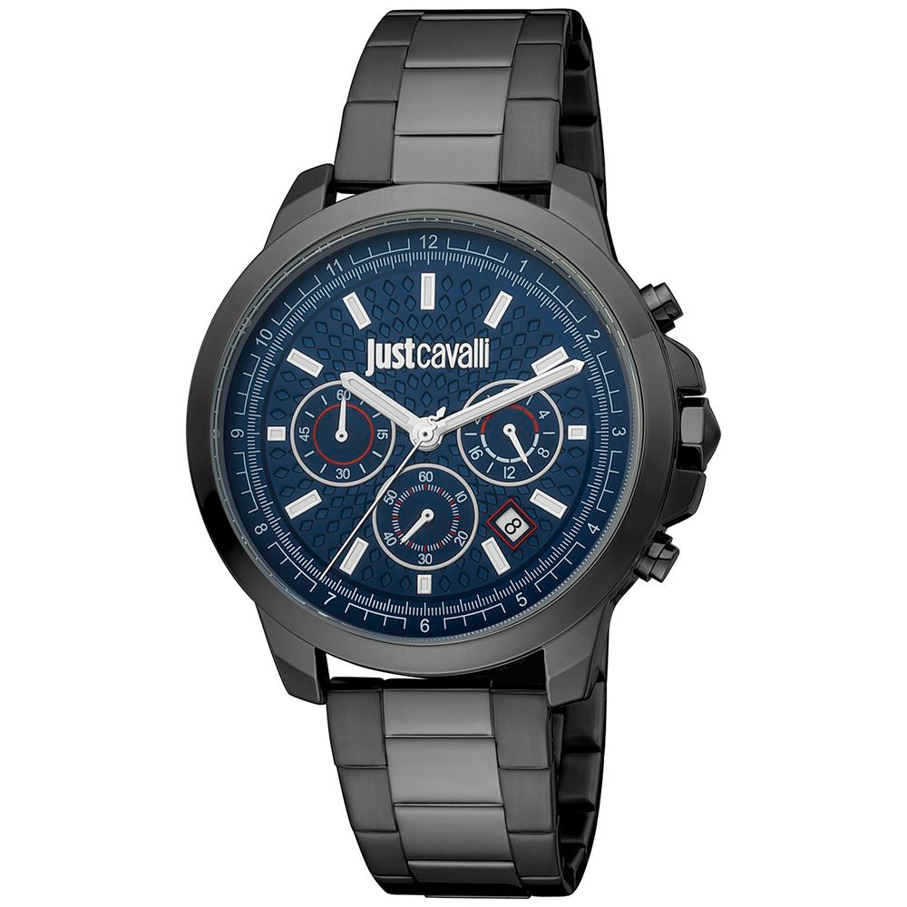 Just Cavalli Black Stainless Steel Sport Watch | Regal Royce