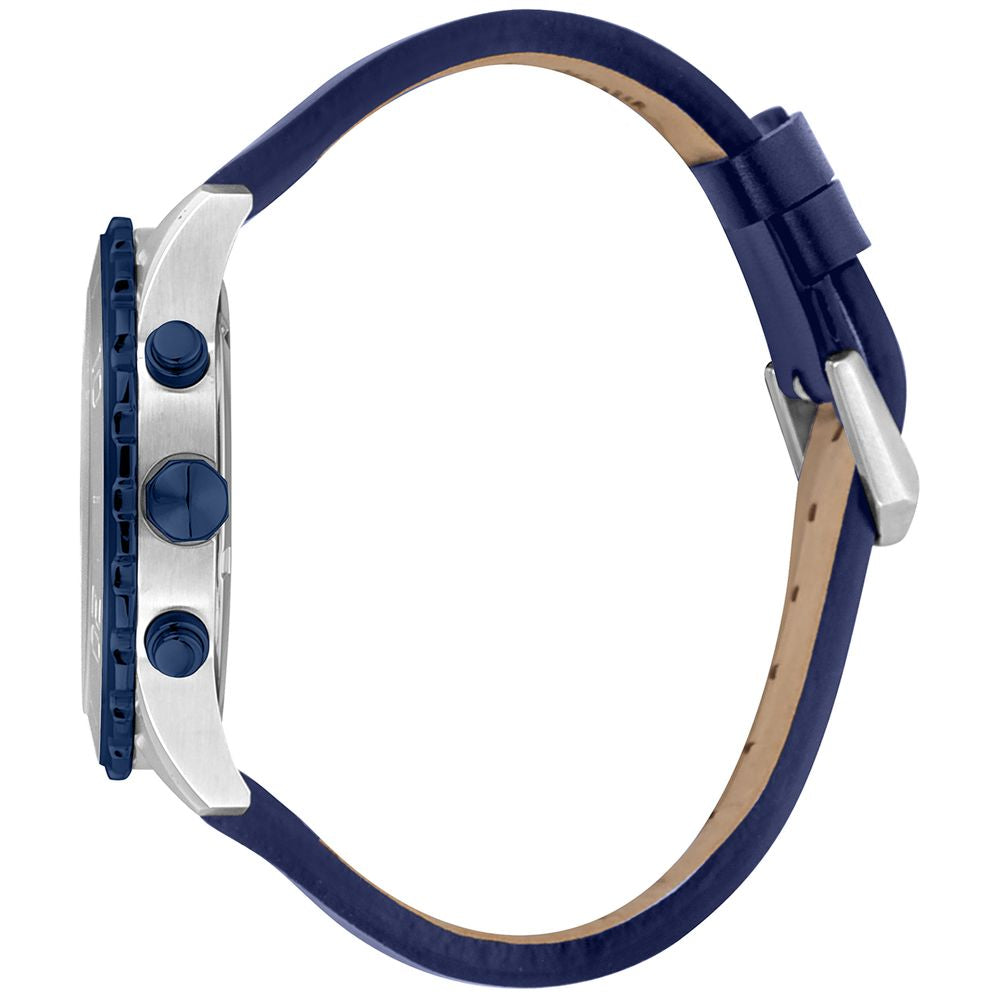 Just Cavalli Blue Leather Dress Watch | Regal Royce