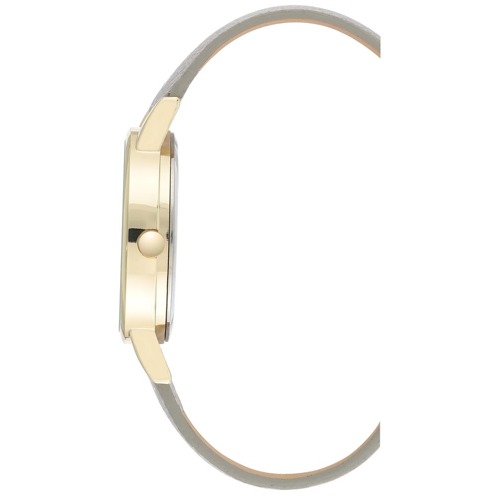 Nine West Gray Leather Dress Watch | Regal Royce