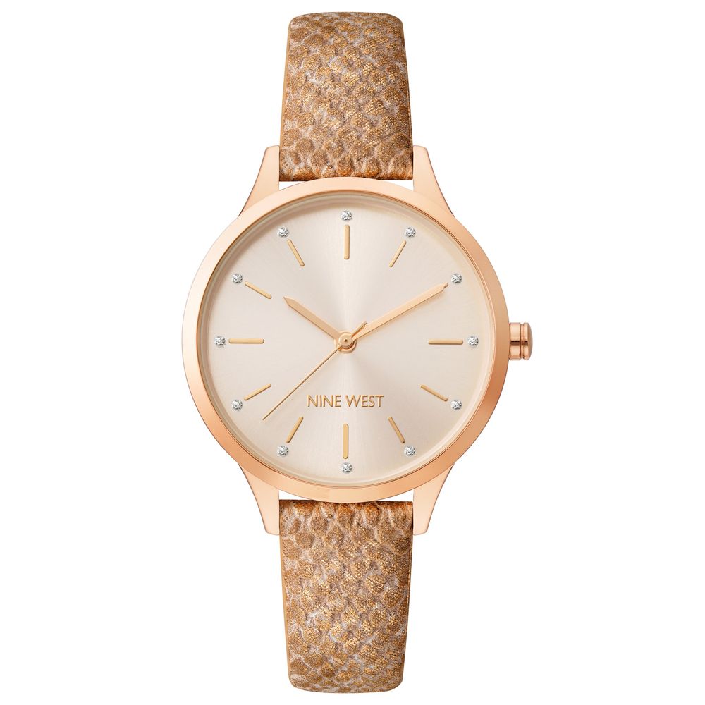 Nine West Multicolor Leather Dress Watch | Regal Royce