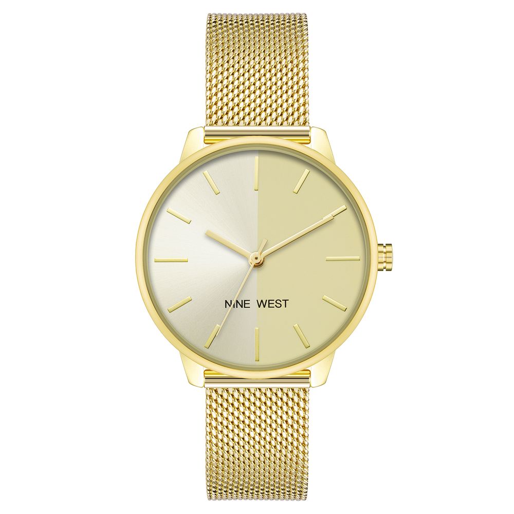 Nine West Gold Stainless Steel Bracelet Watch | Regal Royce