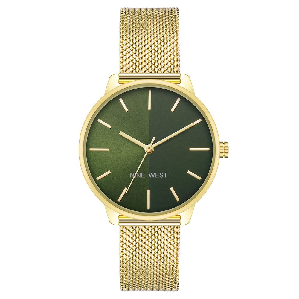 Nine West Gold Stainless Steel Dress Watch | Regal Royce