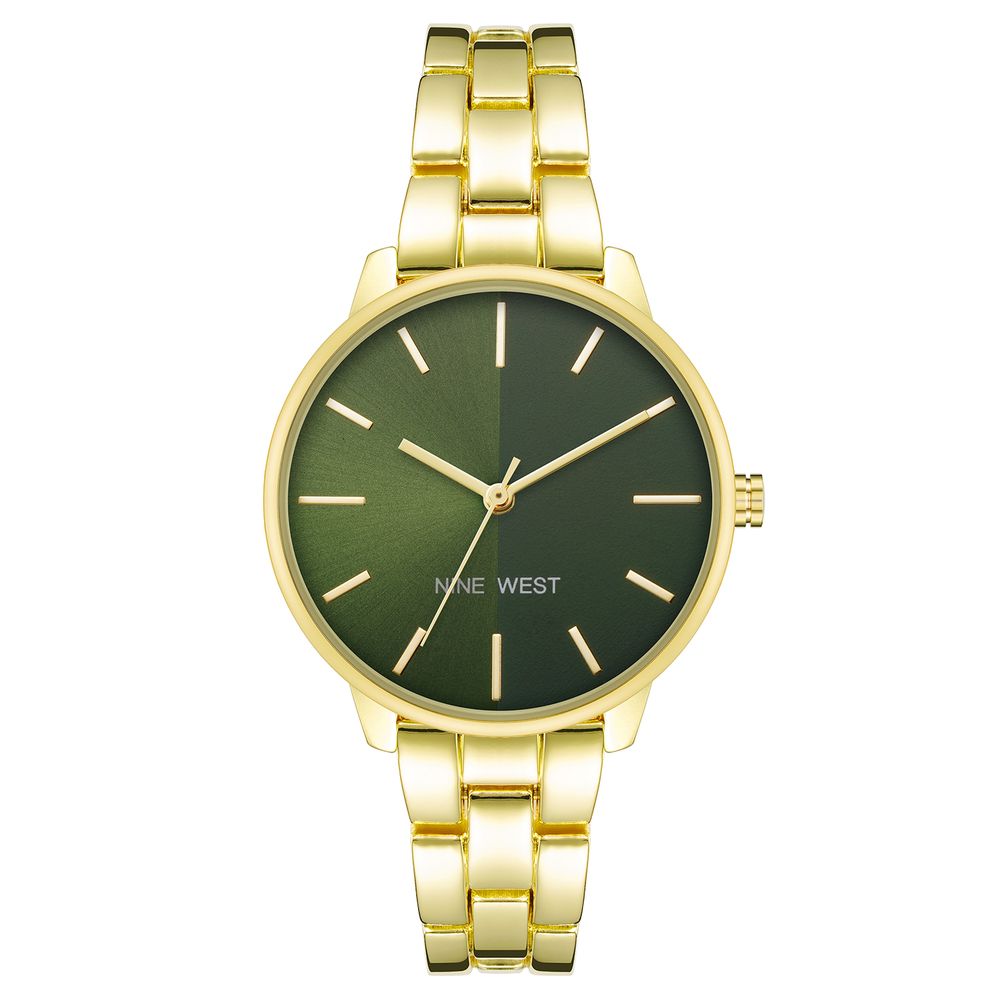 Nine West Gold Metal Dress Watch | Regal Royce