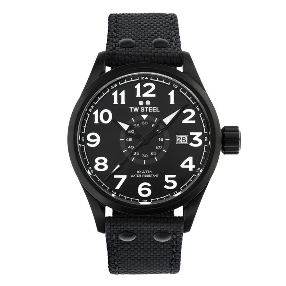TW Steel Black Fabric Sport Watch | Regal Royce