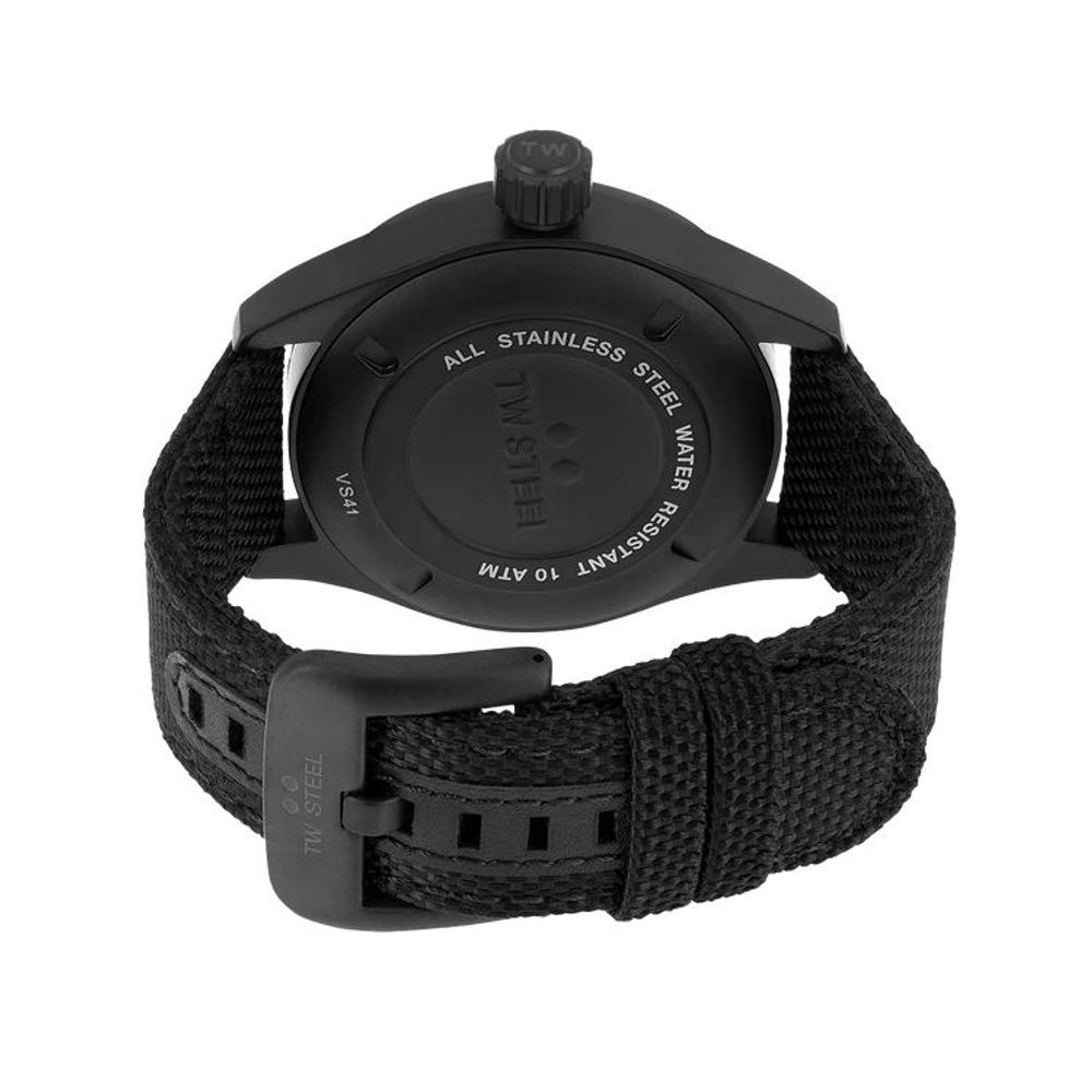 TW Steel Black Fabric Sport Watch | Regal Royce
