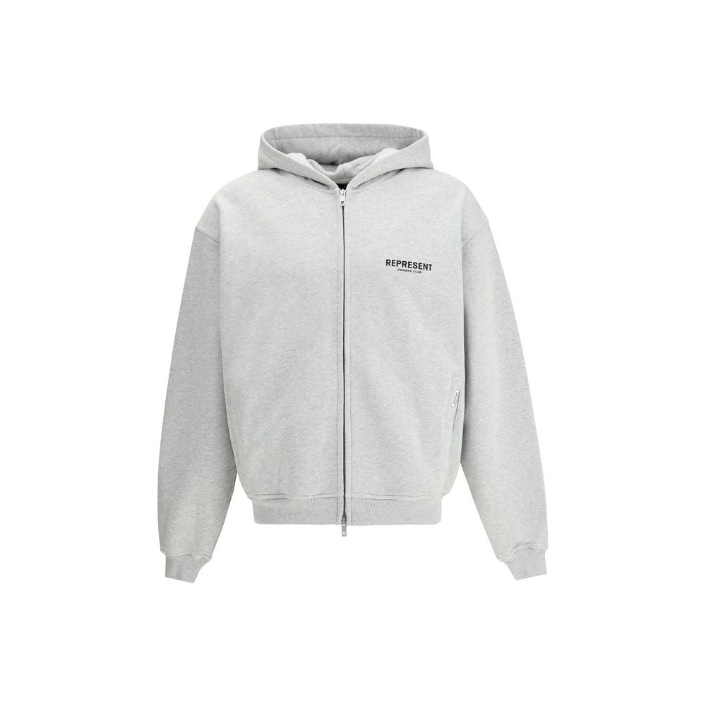 Represent Gray Cotton Sweatshirt | Regal Royce