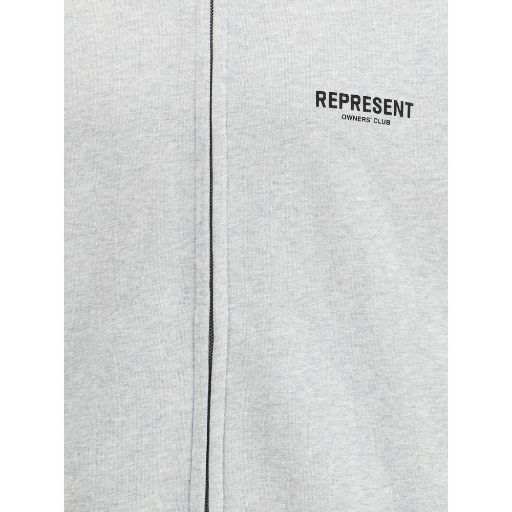 Represent Gray Cotton Sweatshirt | Regal Royce
