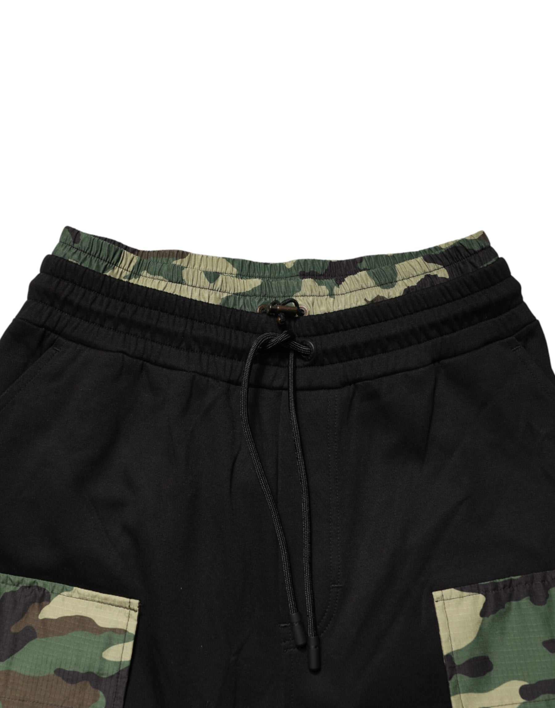 Dolce & Gabbana Multicolor Camouflage Cargo Jogger Men Pants | Regal Royce