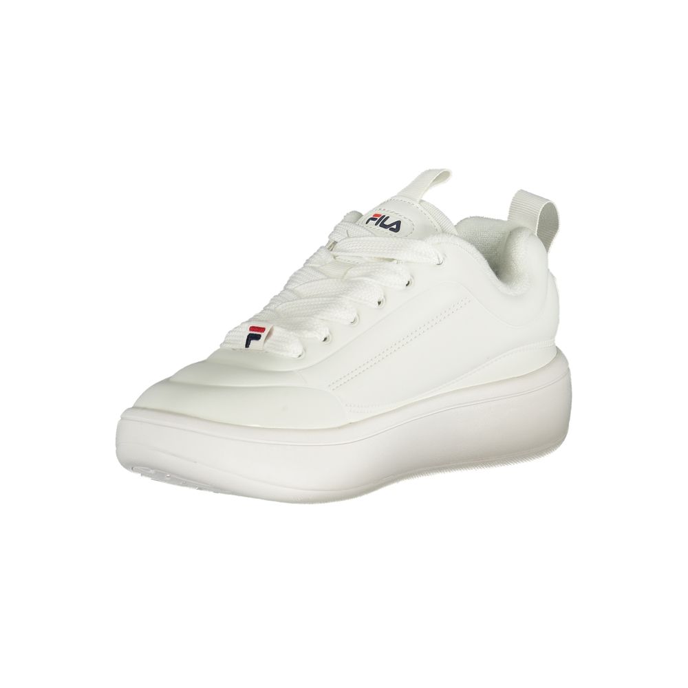 Fila White Polyester Women Sneaker | Regal Royce