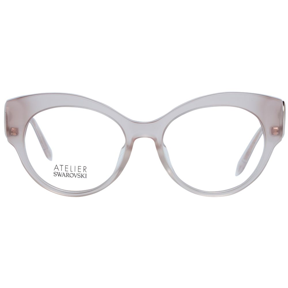 Atelier Swarovski Beige Plastic Glasses (Frames) | Regal Royce