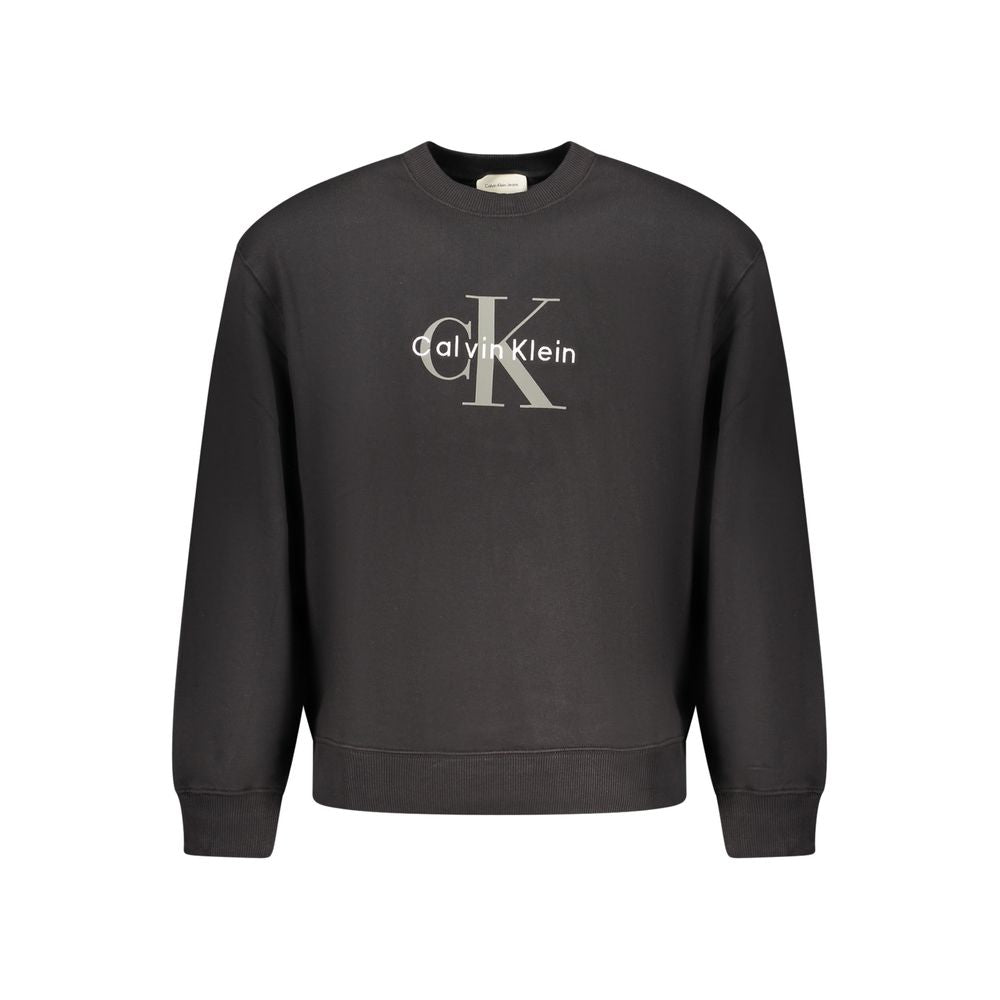 Calvin Klein Black Cotton Men's Sweatshirt | Regal Royce