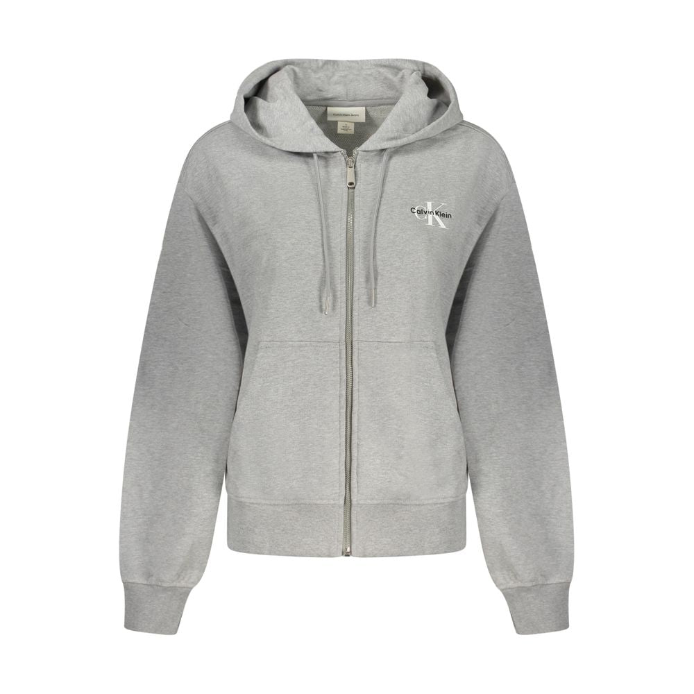 Calvin Klein Grigio Cotton Women's Hoodie | Regal Royce