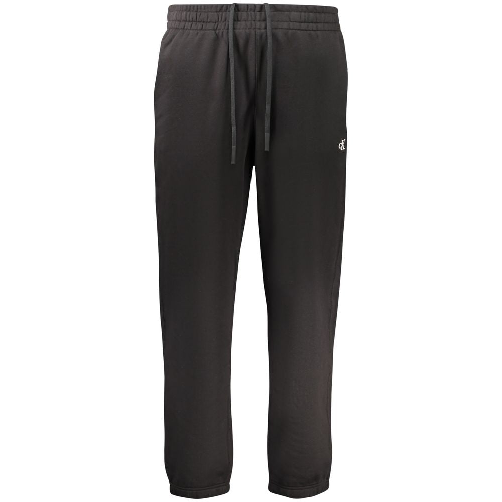 Calvin Klein Black Cotton Men's Track Pant | Regal Royce