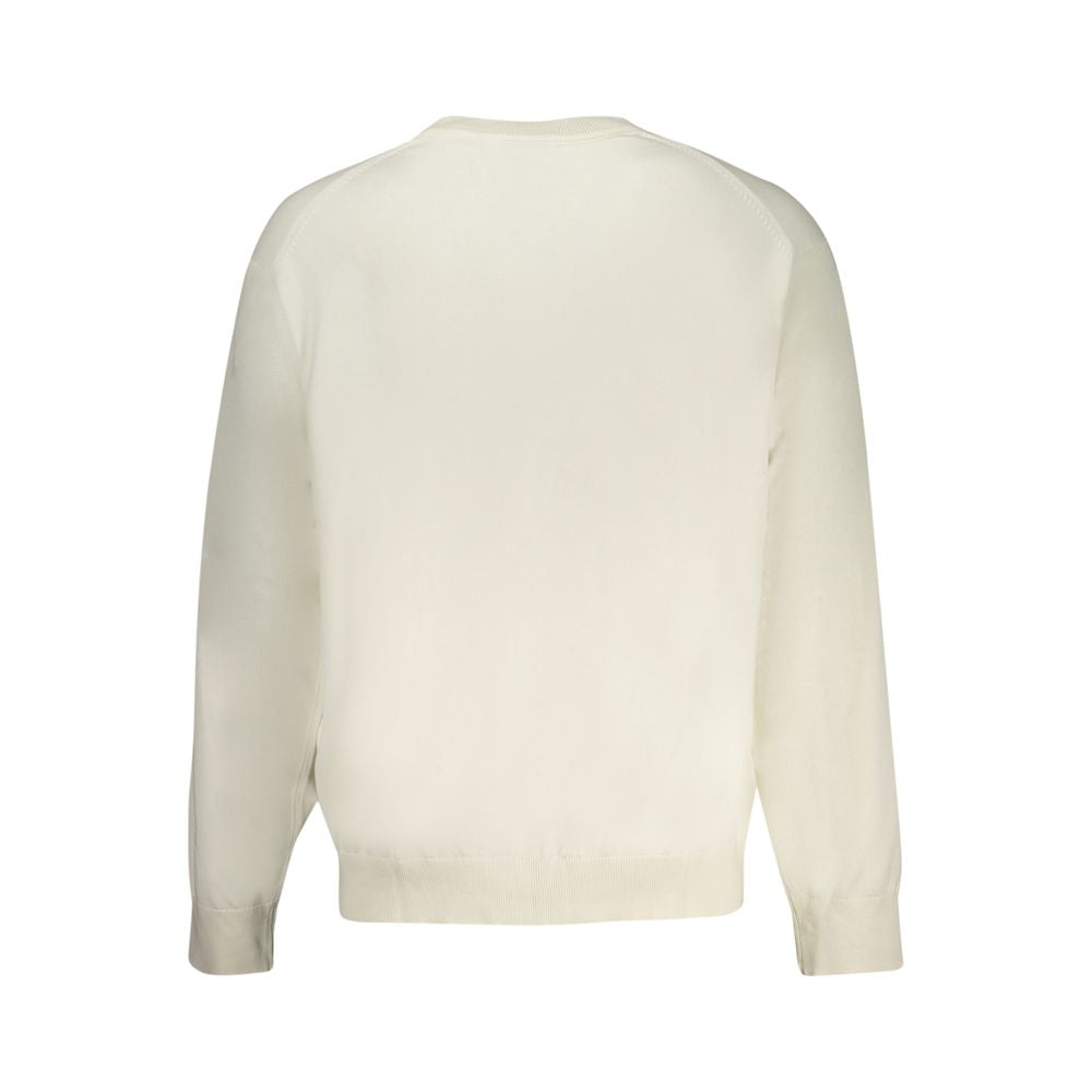 Calvin Klein White Cotton Men Sweater | Regal Royce