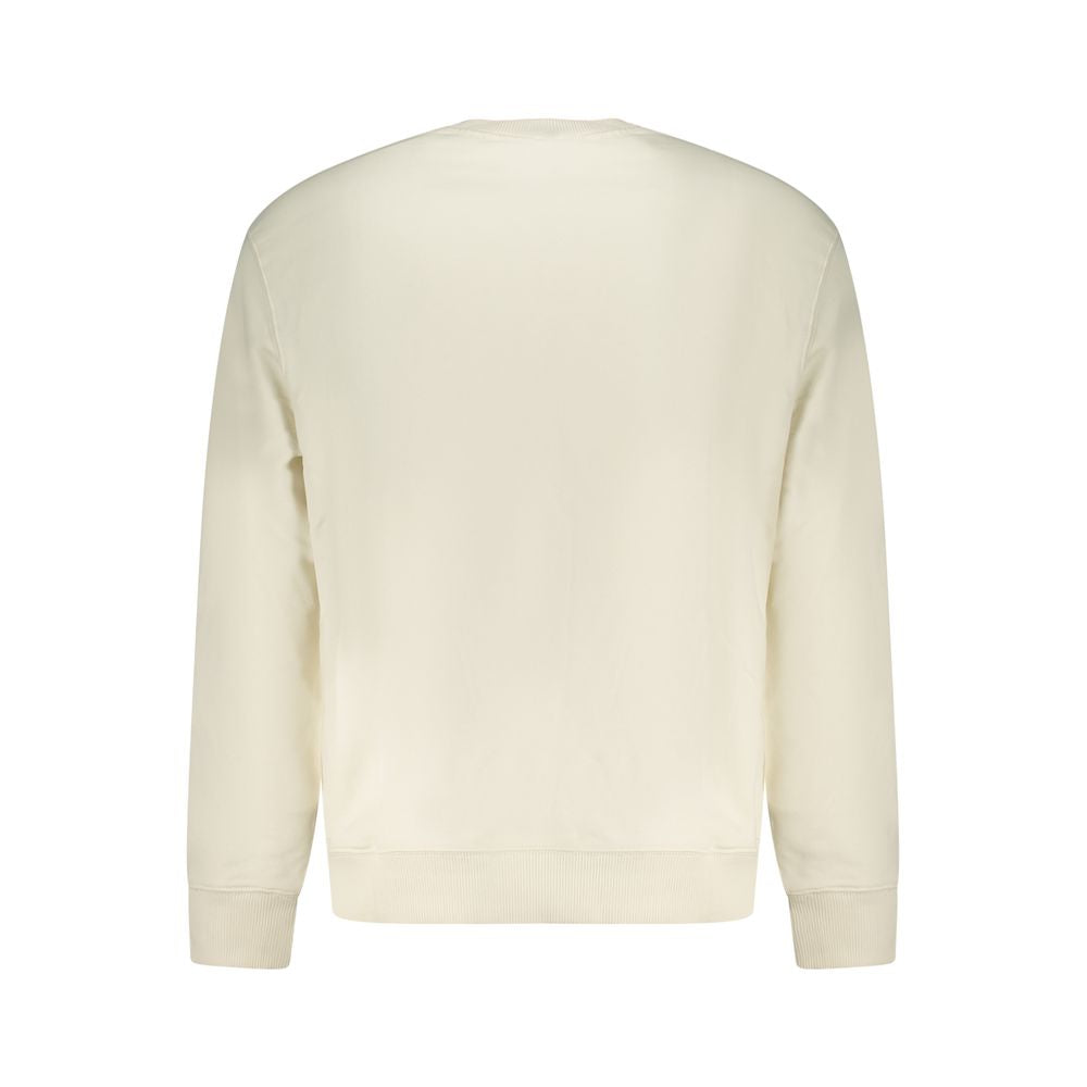 Calvin Klein White Cotton Mens Sweatshirt | Regal Royce