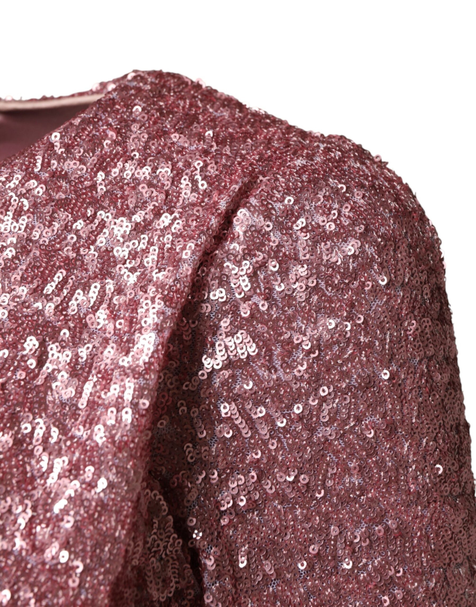 Dolce & Gabbana Pink Sequinned Mermaid Long Gown Dress | Regal Royce