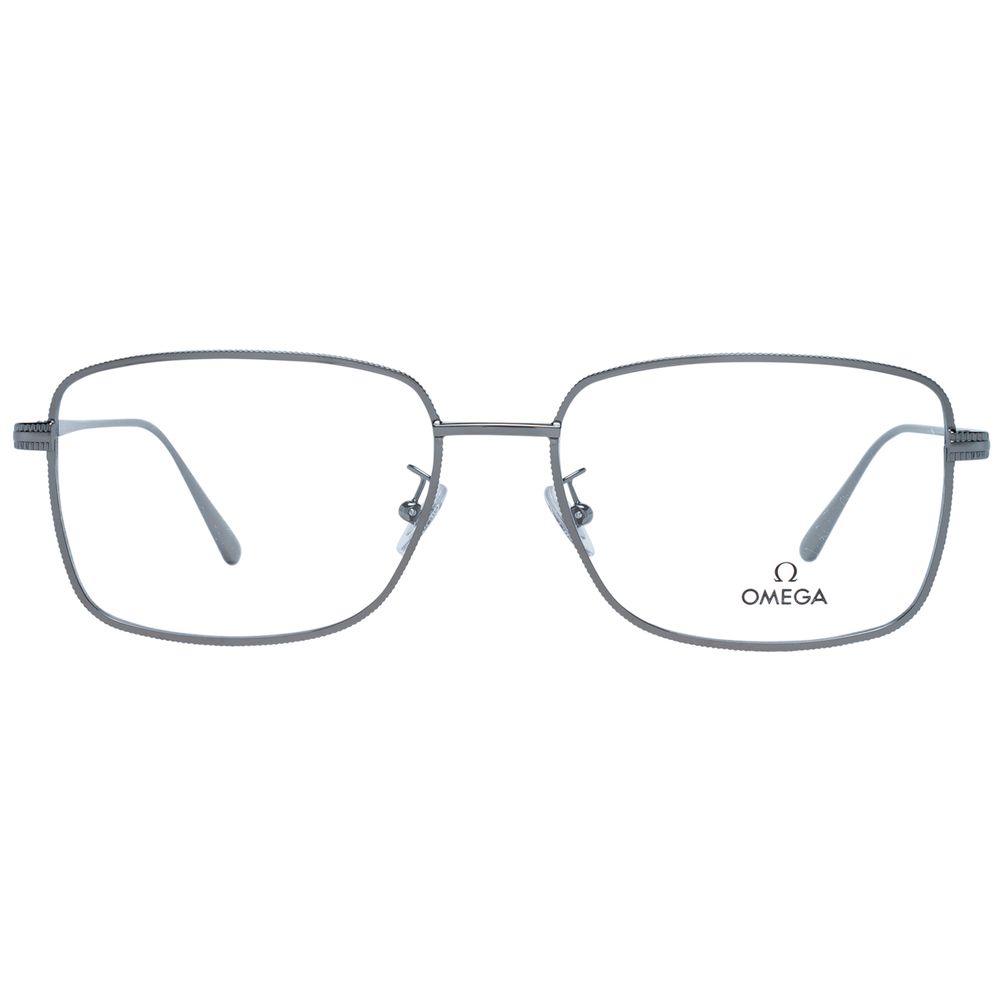 Omega Gray Metal Glasses (Frames) | Regal Royce