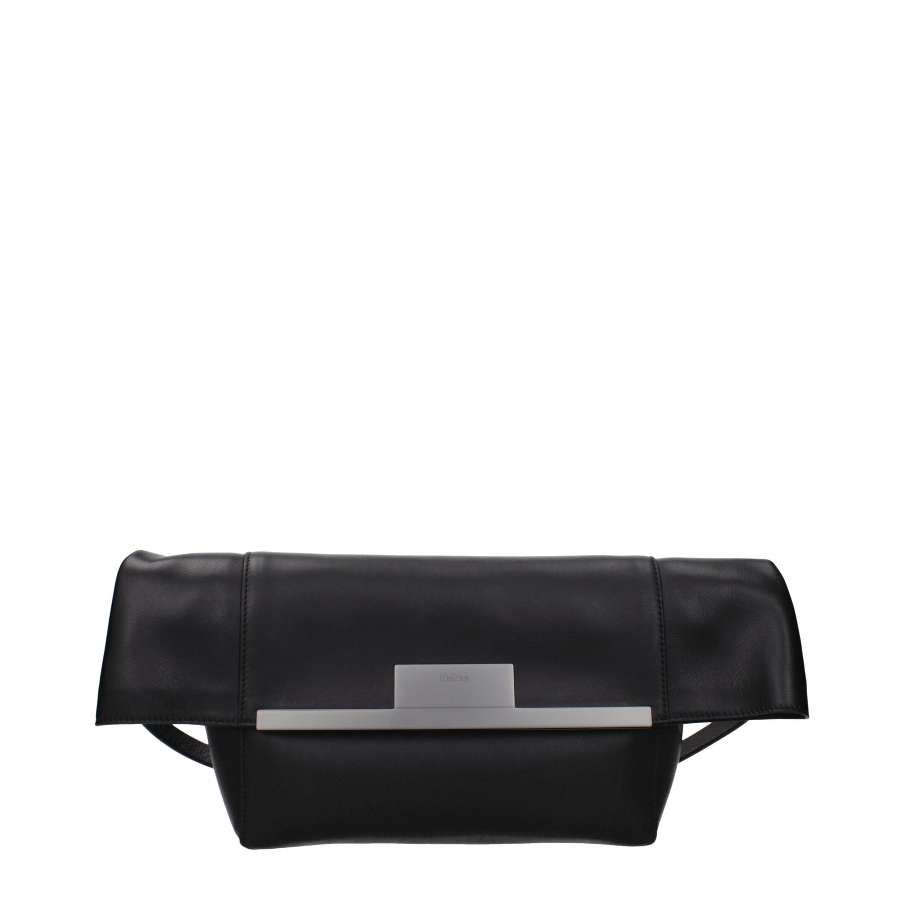 Max Mara Black Leather Shoulder Bag | Regal Royce