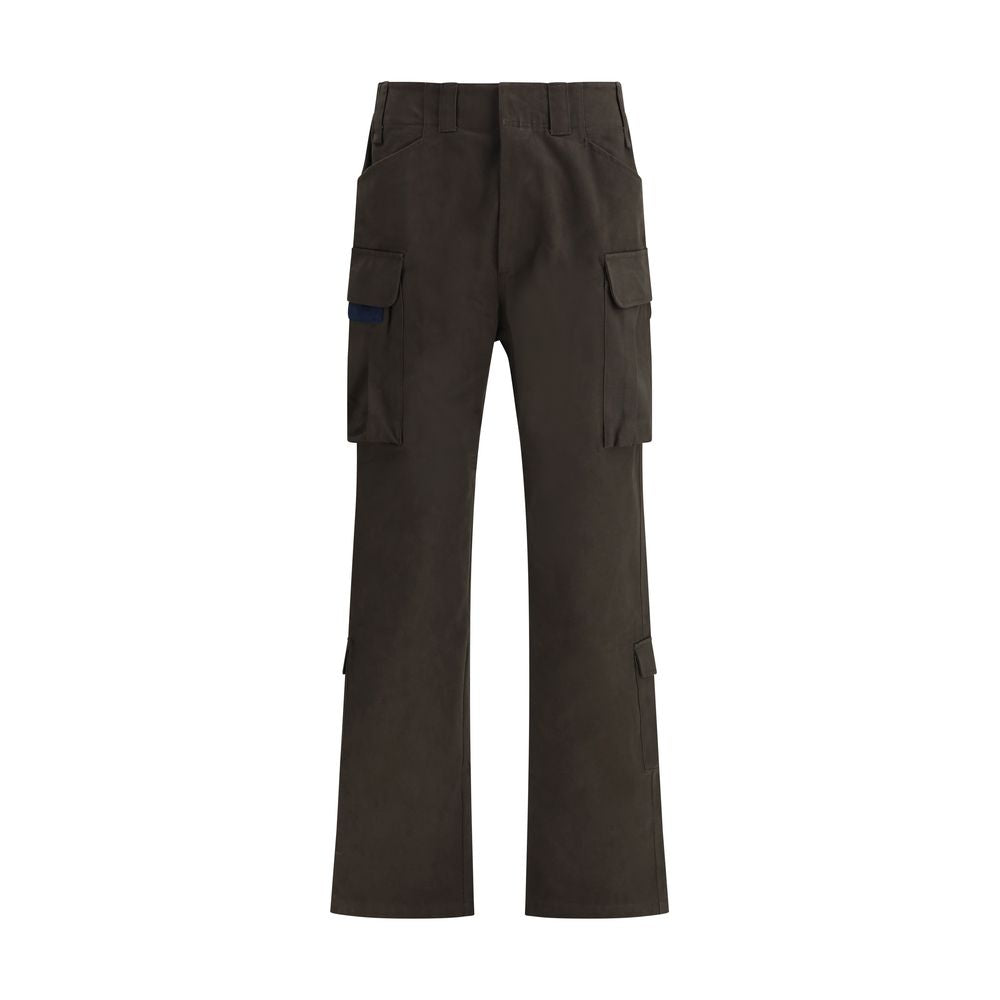 GR10K Brown Cotton Cargo Pants | Regal Royce