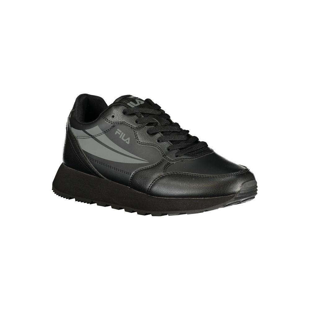 Fila Nero Polyurethane Men Sneaker | Regal Royce