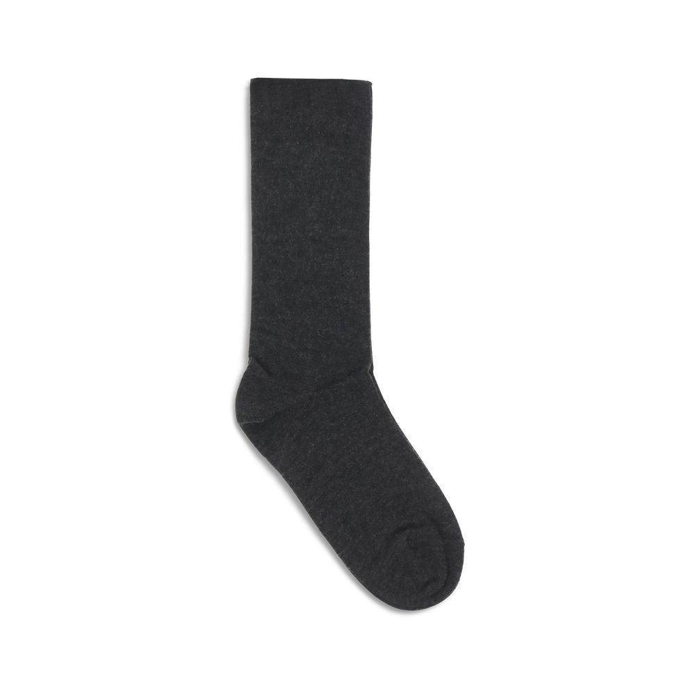 Brunello Cucinelli Gray Cashmere Socks